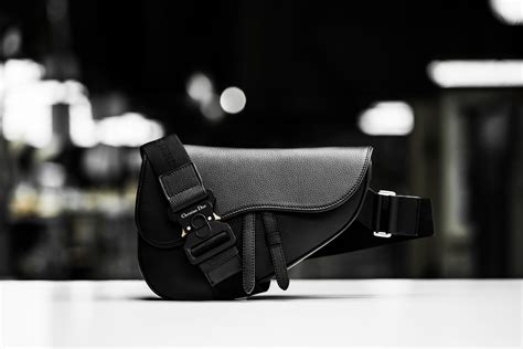 dior saddle bag men black|christian dior saddle bag men.